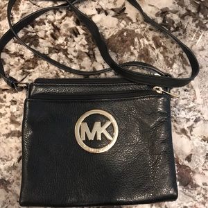 Black MICHAEL KORS cross body satchel